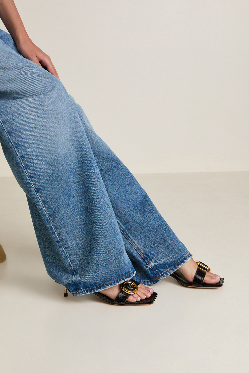 סנדלי עקב 4 סמ JACQUEMUS